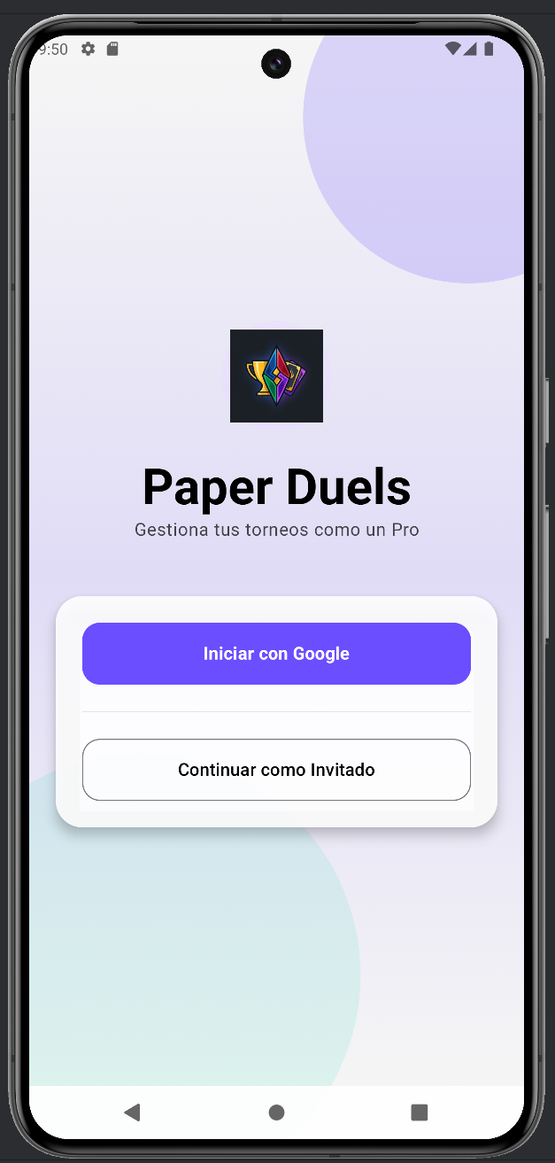 Paper Duels Menu Principal